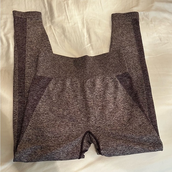 Gymshark Flex High Waisted Leggings - Purple Marl - Picture 7 of 7